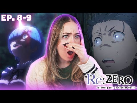 REM is a DEMON!?!? ⛓️‍💥 FIRST TIME WATCHING RE:ZERO! S1 Episode 8 & 9