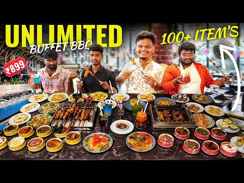 Unlimited Food Buffet With 100+ Items Only ₹899 | Best Unlimited Food In Bangalore | Street Food