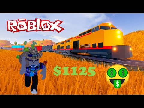 I robbed the train in ROBLOX | Jailbreak