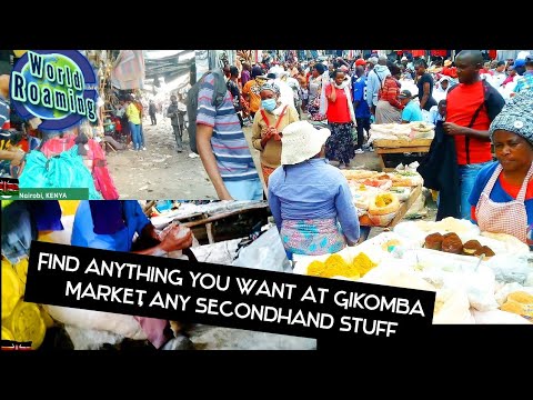 Nairobi, Kenya | Tour of Nairobi's biggest secondhand clothing market where nothing is wasted