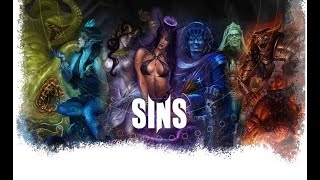 SINS - Rise of Wrath - Deckbuilder Board Game Review - 4k