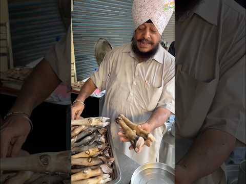 Angrej jaise Bakre ke Kharore in Amritsar #kharora #mutton #ytfood