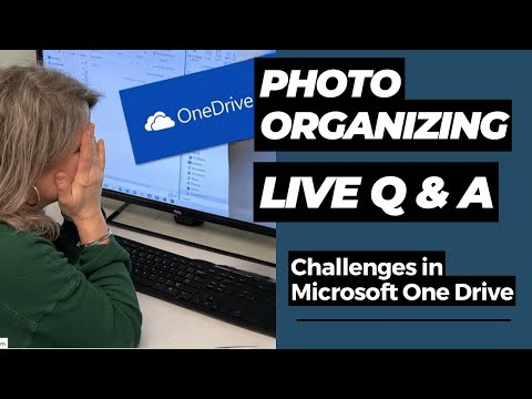 Microsoft One Drive & Your Photos | Photo Organizing LIVE Q & A