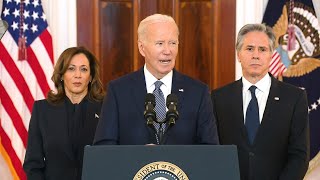 Joe Biden full speech on Israel and Hamas reaching a ceasefire and hostage deal