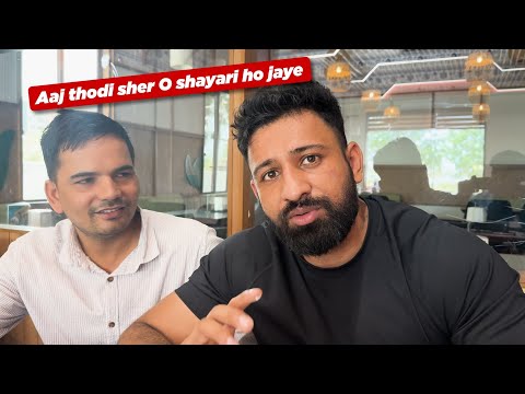 Aaj Shayari karne ka mann ho gaya | Rajat Dalal