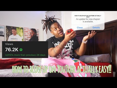 How to blow upon YouTube actually easy!!