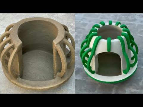 New Design Chulha Banane Ka Tarika | Mitti ka Chulha | wood stove | mud stove | Clay stove