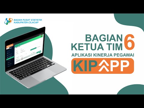 Aplikasi Kinerja Pegawai (KIP APP) Bagian 6 Ketua Tim | Badan Pusat Statistik Kabupaten Cilacap