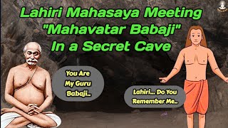 Lahiri Mahasaya Meeting Mahavatar Babaji In a Secret Cave | Monk & Miracle |