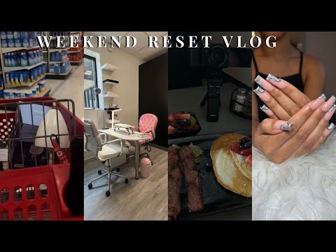 Weekend Reset Vlog 006!  (Move into my Nail Suite, Target run, Brunch & more)