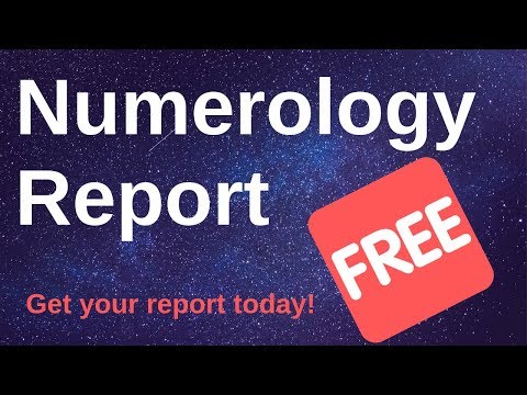 Numerology Report - Get Your Free Report Today!