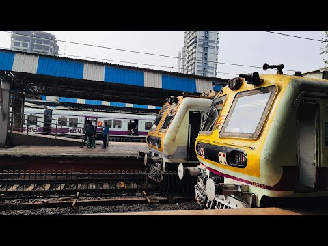 Mumbai Local Train Dadar To Mumbai Central Travelling.