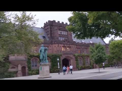 Princeton University Main Campus Chapel普林斯顿大学校园教堂-神圣庄严/第六任校长Charles Willson Peale苏格兰牧师雕像 普林斯顿大学探游-4）