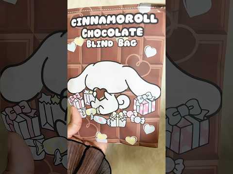 Cinnamoroll Chocolate 🍫 Blind Bag #blindbag #asmr #squishy #unboxing #sanrio #craft #cinnamoroll