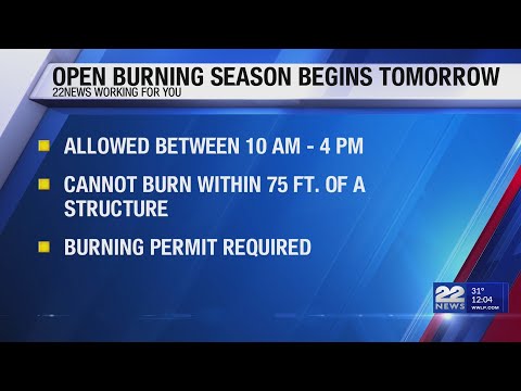 Wildfires in Massachusetts and California prompt safety reminder as open burning season begins