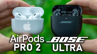 Bose QuietComfort ULTRA vs NEW AirPods Pro 2 w/USB-C (Tested and Compared!)