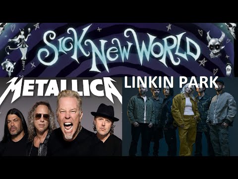 METALLICA LINKINPARK TO HEADLINE SICK NEW WORLD 2025!!