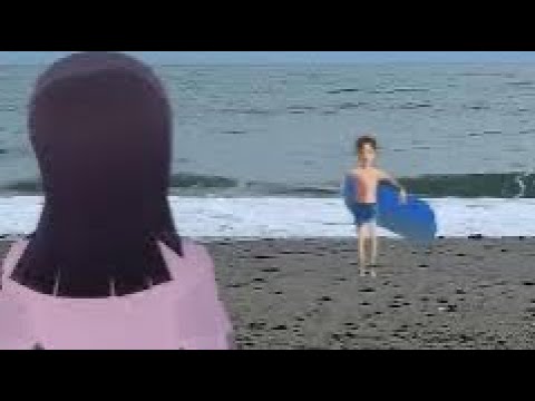 [Traveling Mio and Yuta] Go to the sea