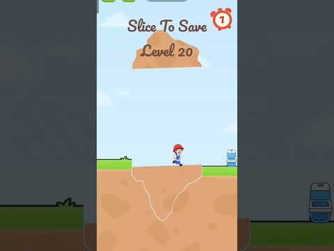 Slice To Save Level 20 (Cool New Mobile Game To Play).