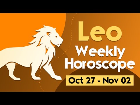 Leo Weekly Horoscope: October 27 to November 02, 2024