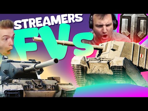 Streamers vs FV4005 / FV215b (183) Compilation - World of Tanks Funny Moments