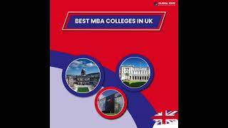 Best MBA Colleges In UK | #studyabroadconsultants #educationinuk