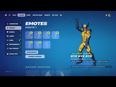 BYE-BYE-BYE emote is finally here #short #fortnite #viral