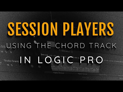 Introduction To Session Players And How To Use The Chord Track With VoiceOver For Blind Logic Users