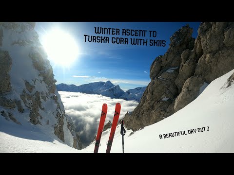 Winter ascent to Turska gora with skiis!