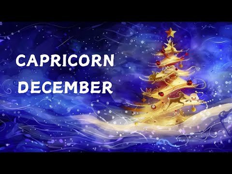 CAPRICORN DECEMBER TAROT CARD READING PREDICTIONS