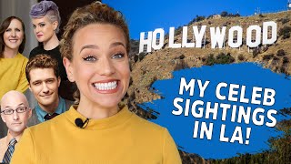 My Celebrity Sightings in Los Angeles | Run-Ins with the Famous | Storytime Snippets