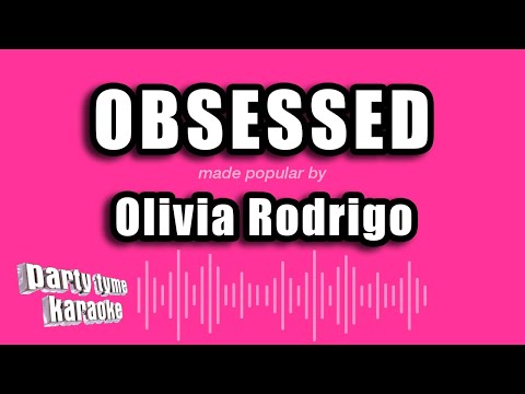 Olivia Rodrigo - obsessed (Karaoke Version)