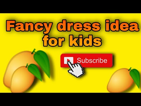 Fancy dress idea for kids // fancy dress(Mango) script for kids// fancy dress performance by vedant