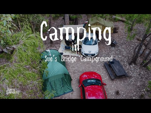 Camping at Sue's Bridge Campground 🇦🇺 | An Amazing National Park Adventure in Australia!"