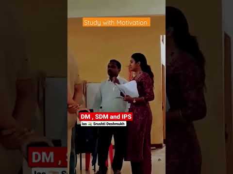 IAS Srushti Deshmukh #viral #motivation #youtube #youtubeshorts #ips #ias #study #shorts #trending