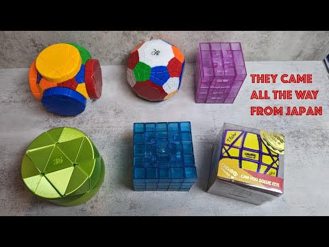 [168] Unboxing: rare twisty puzzles from Japan