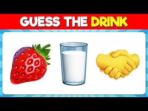 Guess the Drink by the Emojis