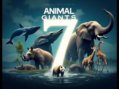 7 Animal Giants and What Makes Them Special #GiantAnimals #Wildlife #AmazingNature