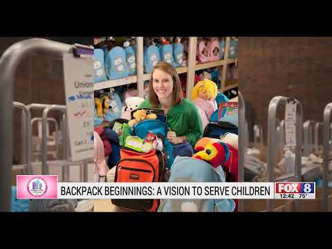 BackPack Beginnings: A Vision to Serve Children (Fox 8, Jun 14, 2023)