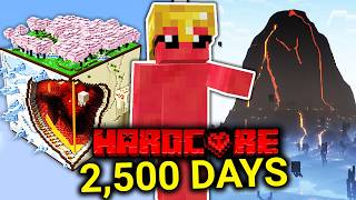 I Survived 2,500 Days in Minecraft Hardcore [FULL MOVIE]