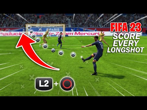 HOW TO SCORE ANY LONG SHOT ON FIFA 23! QUICKEST TUTORIAL EVER!