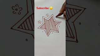 simple star kolam#shortvideo #muggulu #kolamwithdots #shorts #short #rangoli #rangolidesigns #latest