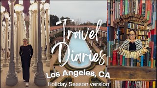 Travel Diaries | Getty villa, Rodeo Dr, Griffith Observatory, Disneyland, setting goals for 2025