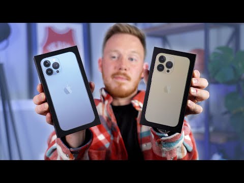 UNBOXING the Apple iPhone 13 PRO & PRO MAX! Are They WORTH The UPGRADE?!