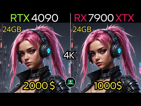 RTX 4090 VS RX 7900 XTX : 4K GAMING TEST