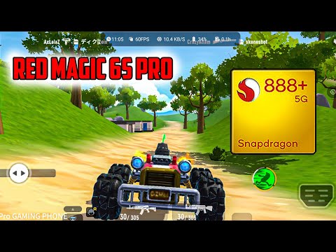 Red Magic 6s Pro Sausage Man Fps Test 🔥 | Version 16.86 | Full Max 60fps Settings Gameplay