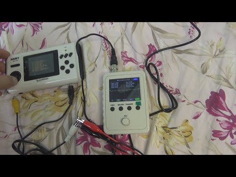 Digital Assembled Oscilloscope with 2.4-inch LCD Display Unboxing and Test