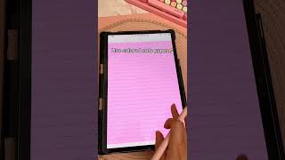 How I make aesthetic digital notes ✨ Samsung tablet | android apps ❤️