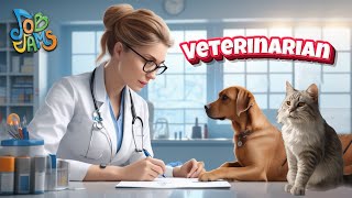 Animal Doctor Veterinarian |  Job Jams  | Learning Songs for Kids