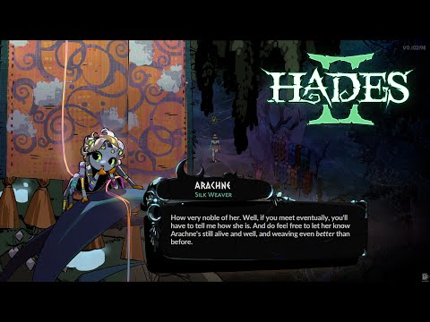 Arachne talks about Athena | Hades 2 Olympus Update